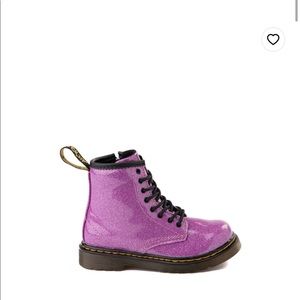 Dr. Martens 1460 8-Eye Glitter Boot - Toddler - Pink (NEVER WORN) sz 10 toddler